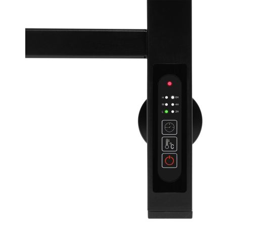 Полотенцесушитель Royal Thermo Axel П6 500х800 электро (встроенный диммер) черный_, изображение 6