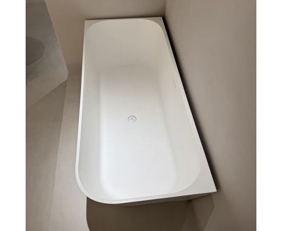 Ванна из искусственного камня ABBER Stein AS9680 L белая матовая_, изображение 9
