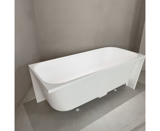 Ванна из искусственного камня ABBER Stein AS9680 R белая матовая_, изображение 5