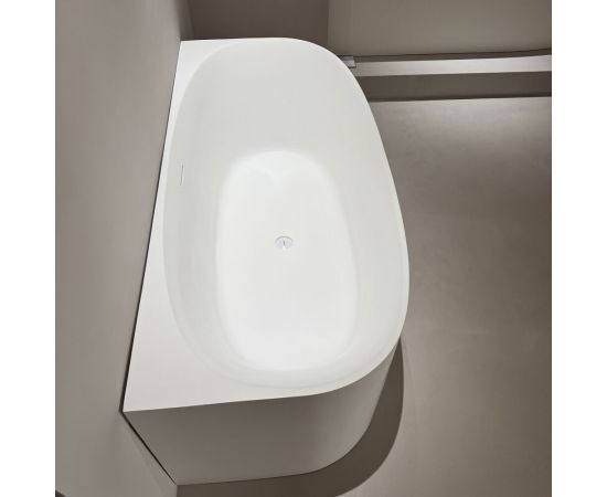 Ванна из искусственного камня ABBER Stein AS9681 белая матовая_, изображение 6