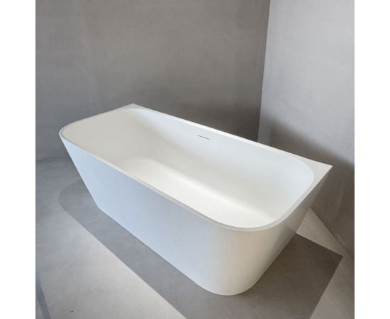 Ванна из искусственного камня ABBER Stein AS9682 белая матовая_, изображение 5