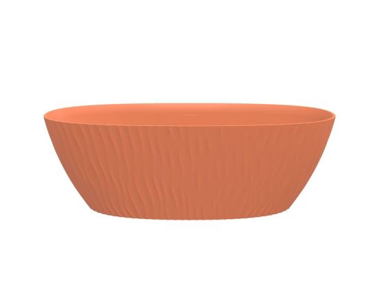 Ванна из искусственного камня ABBER Stein AS9684MO оранжевая матовая_, изображение 2