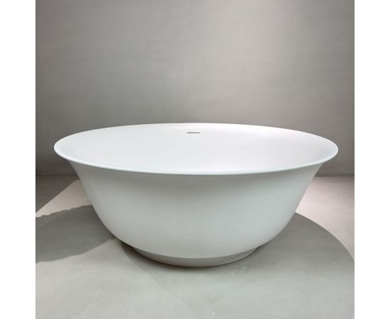 Ванна из искусственного камня ABBER Stein AS9685 белая матовая_, изображение 5